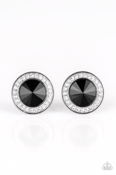 Paparazzi Earring - What Should I Bling - Black