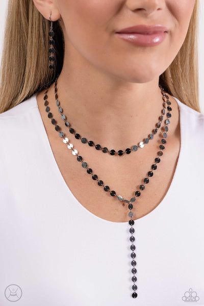 Paparazzi Necklace - Reeling in Radiance - Black