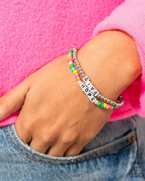Paparazzi Bracelet - Giving Hope - Multi