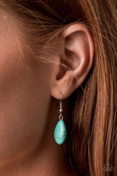 Paparazzi Necklace - Rural Rapture - Blue