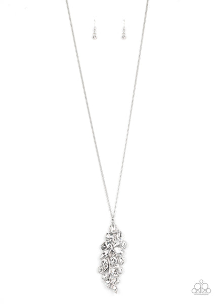 Paparazzi Necklace - Take A Final Bough - White
