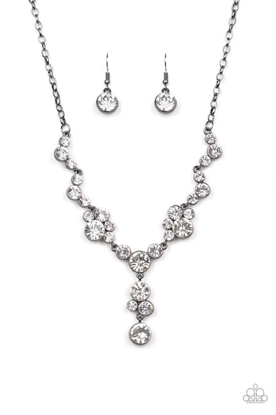 Paparazzi Necklace - Inner Light - Black
