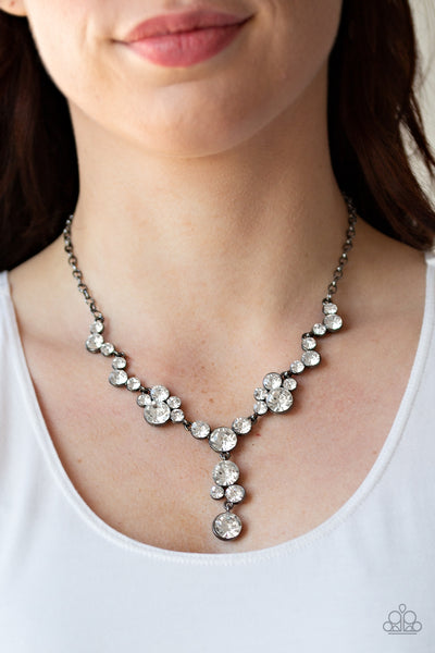 Paparazzi Necklace - Inner Light - Black
