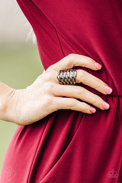 Paparazzi Ring - Caught Off Guard - Black