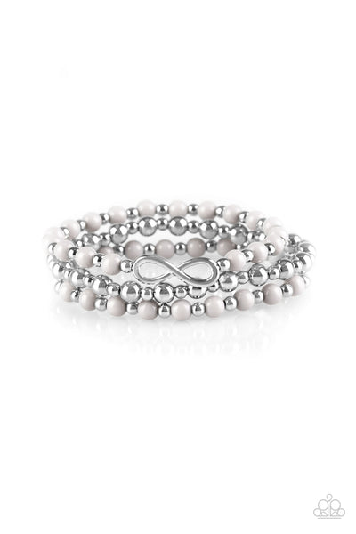 Paparazzi Bracelet - Immeasurably Infinite - Silver
