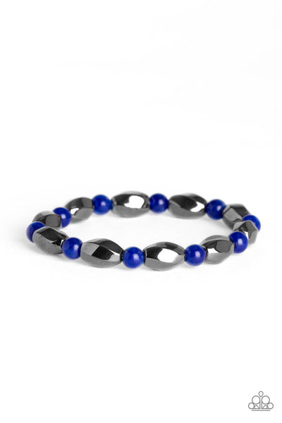Paparazzi Bracelet - To Each Their Own - Blue Urban