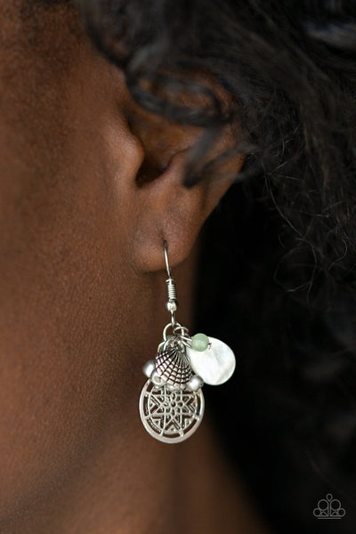 Paparazzi Earring - Ocean Oracle - Green
