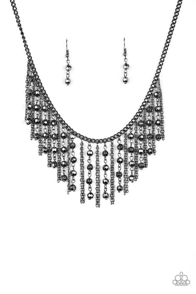 Paparazzi Necklace - Rebel Remix - Black