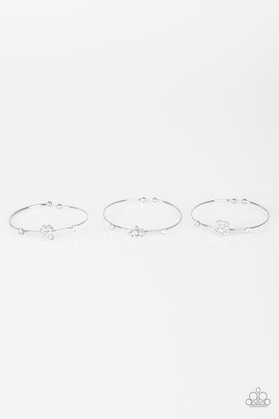 Starlet Shimmer Bracelet - Butterfly Flowers