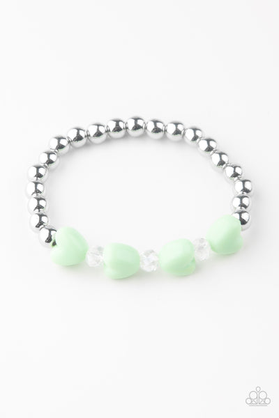 Starlet Shimmer Bracelet - Pastel Hearts
