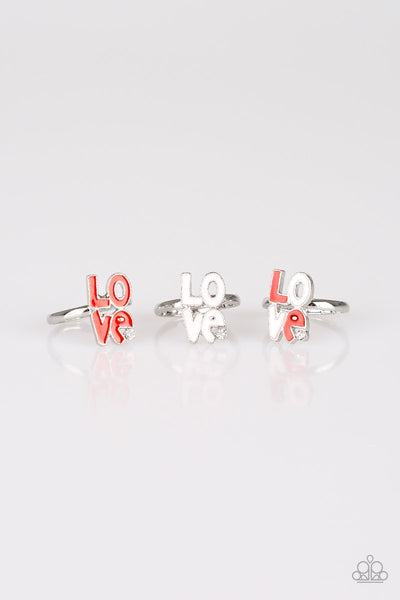 Starlet Shimmer Ring - LOVE