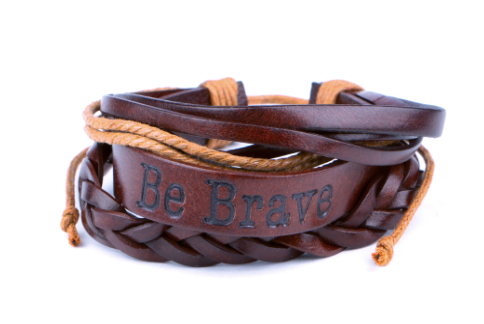 Paparazzi Bracelet - Brave Soul - Brown Urban