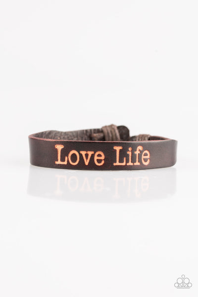 Paparazzi Bracelet - The Good Life - Brown Urban