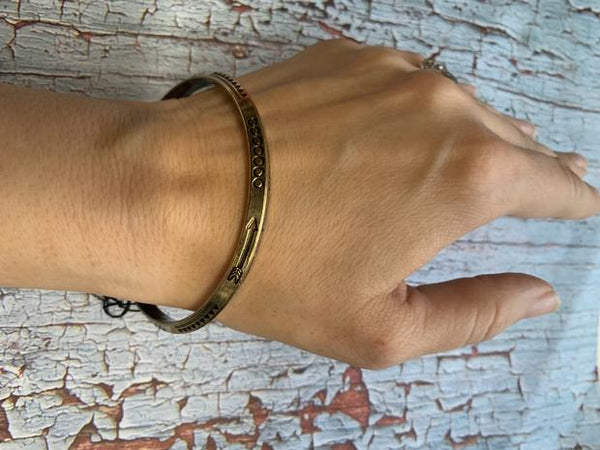 Paparazzi Bracelet - Aim Higher - Brass