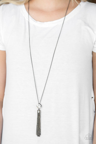 Paparazzi Necklace - Five Alarm Firework - Black
