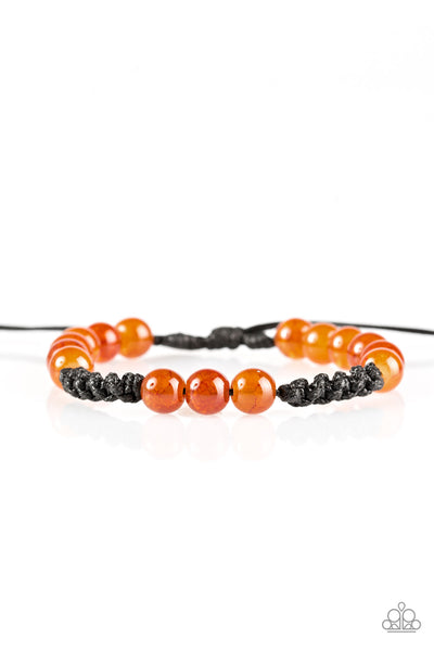 Paparazzi Bracelet - Alert - Orange Urban
