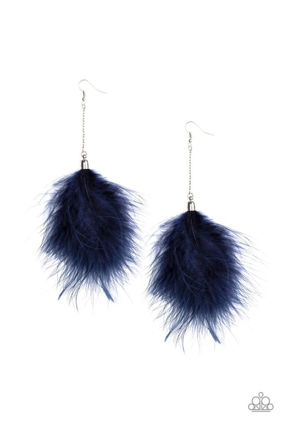 Paparazzi Earring - Birds of Paradise - Blue