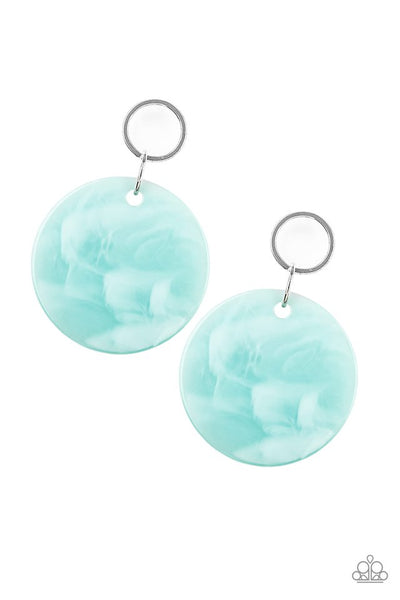 Paparazzi Earring - Beach Bliss - Blue