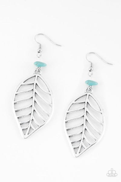 Paparazzi Earring - Bough Out - Blue