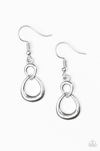 Paparazzi Earring - Boundless Beauty - Silver