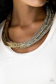 Paparazzi Necklace - Flashy Fashion - Brass