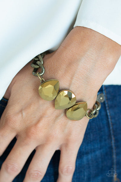 Paparazzi Bracelet - Bring Your Own Bling - Brass