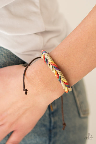 Paparazzi Bracelet - Canyon Rainbow - Multi