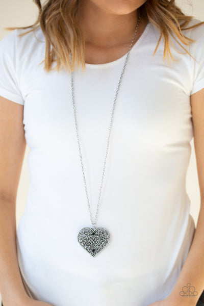 Paparazzi Necklace - Classic Casanova - Black