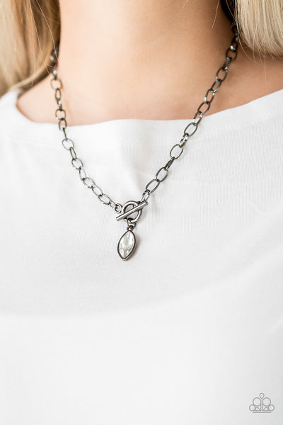 Paparazzi Necklace - Club Sparkle - Black