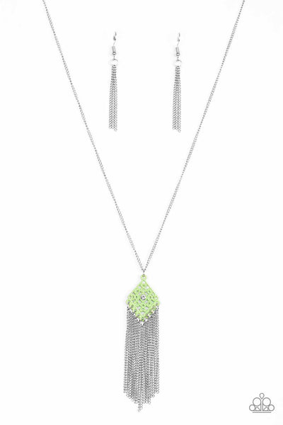 Paparazzi Necklace - Color Me Capricious - Green