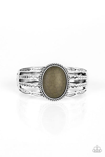 Paparazzi Bracelet - Desert Glyph - Green