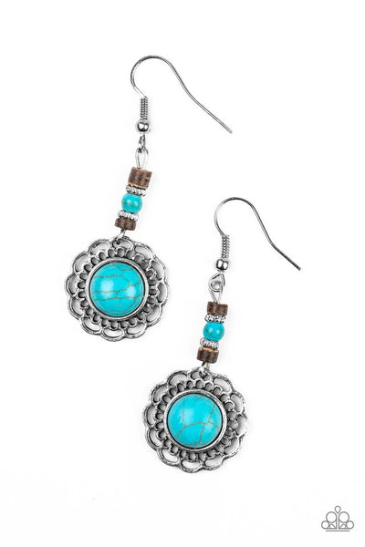 Paparazzi Earring - Desert Bliss - Blue