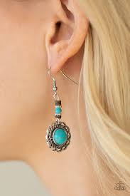 Paparazzi Earring - Desert Bliss - Blue