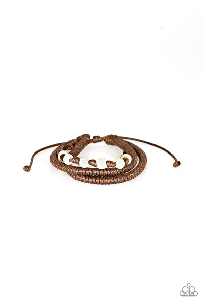 Paparazzi Bracelet - Desert Quest - White Urban