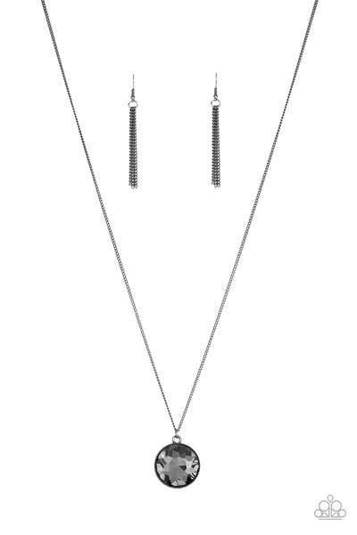 Paparazzi Necklace - Dauntless Diva - Black