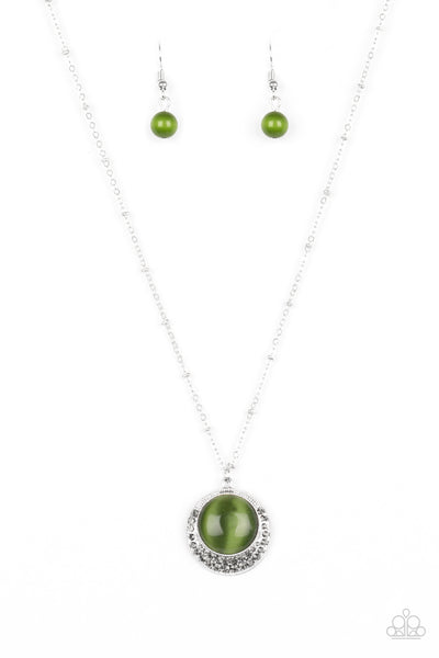 Paparazzi Necklace - Dream Girl Glow - Green