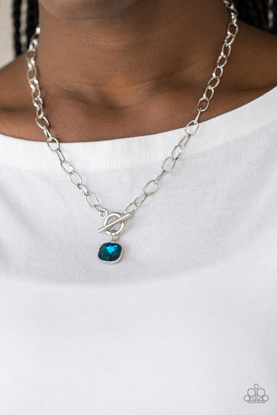 Paparazzi Necklace - Dynamite Dazzle - Blue