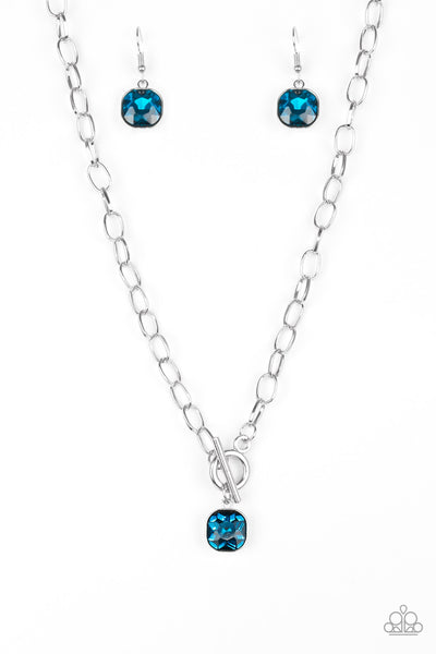 Paparazzi Necklace - Dynamite Dazzle - Blue