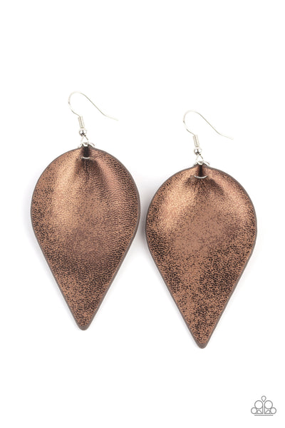 Paparazzi Earring - Enchanted Shimmer - Brown