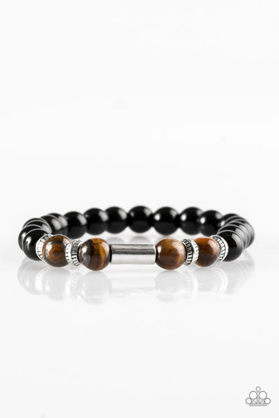 Paparazzi Bracelet - Entranced - Brown Urban