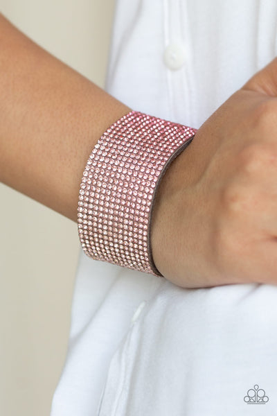 Paparazzi Bracelet - Fade Out - Pink Urban Wrap