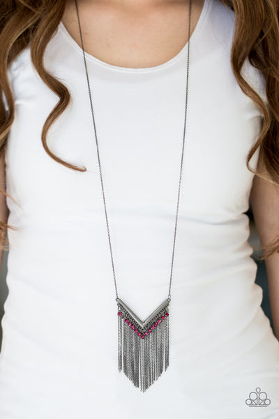 Paparazzi Necklace - Fashion Peak - Pink
