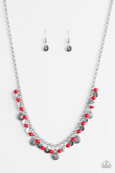 Paparazzi Necklace - Fashion Formal - Red