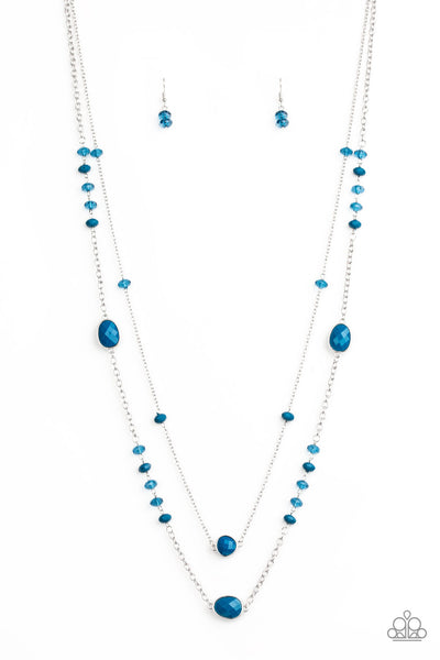 Paparazzi Necklace - Dazzle The Crowd - Blue