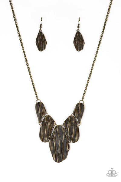 Paparazzi Necklace - A New Discovery - Brass