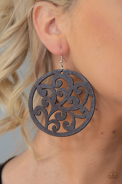 Paparazzi Earring - Fresh Off The Vine - Brown