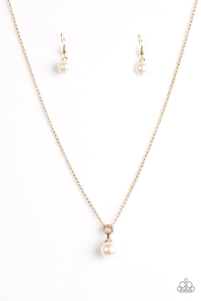 Paparazzi Earring - A Glamorous Evening - Brown