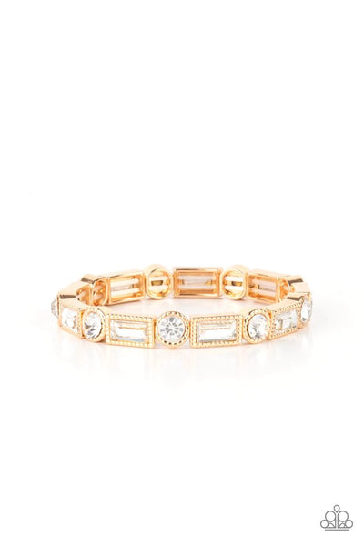 Paparazzi Bracelet - Classic Couture - Gold