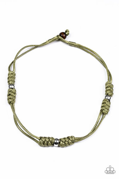 Paparazzi Urban Collection - Great Basin - Green Necklace