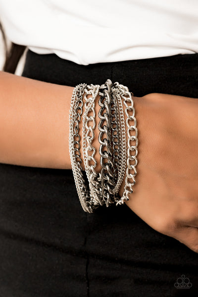 Paparazzi Bracelet - Metallic Horizon - Multi